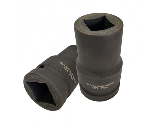 Фото 2 - Головка торцевая 1   внутренний квадрат 19мм     Дальнобойщик  Г1ДК19ВК