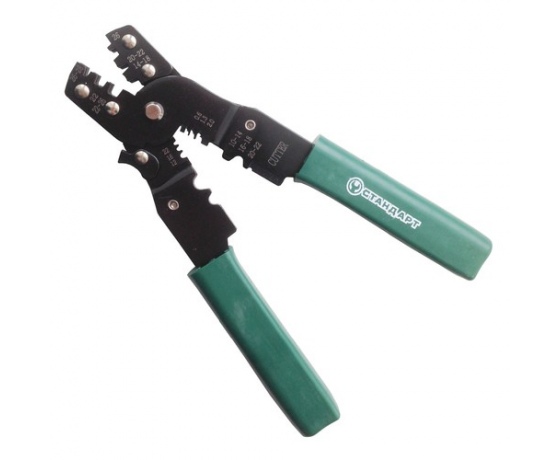 Фото 2 - Клещи для обжимки клемм 7 СТАНДАРТ  PLC0701