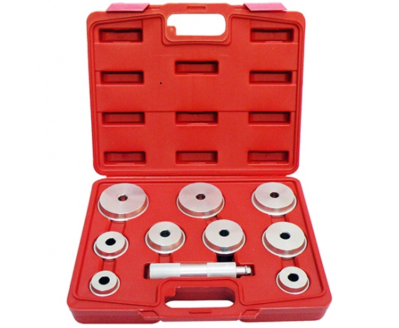 Фото 2 - Комплект оправок для установки подшипников и сальников универсальный (10 ед) HESHITOOLS HS-E2010