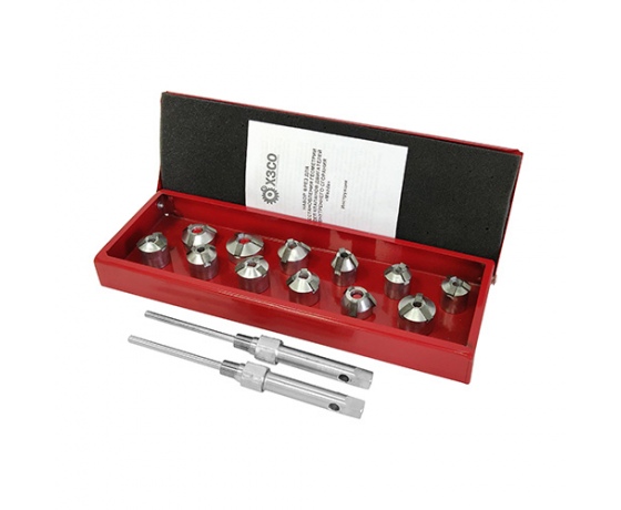 Фото 2 - Набор фрез для восстановления геометрии седел клапанов ДВС Mazda (ХЗСО) SVCK12MZD