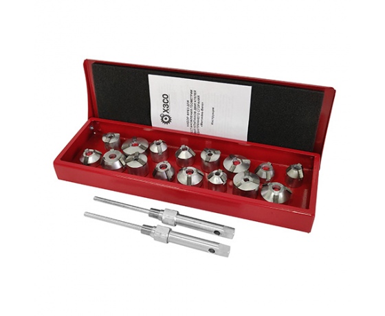 Фото 2 - Набор фрез для восстановления геометрии седел клапанов ДВС Mercedes-Benz (ХЗСО) SVCK16MB