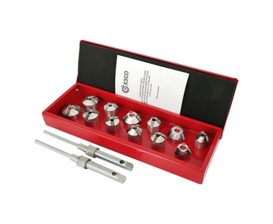 Фото 2 - Набор фрез для восстановления геометрии седел клапанов ДВС VAG group  (ХЗСО) SVCK012VAG