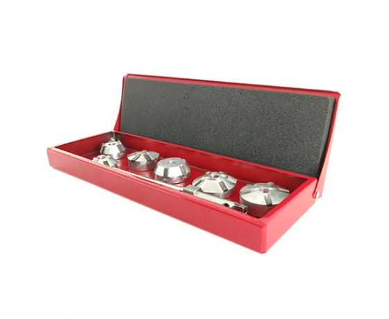 Фото 2 - Набор фрез для восстановления геометрии седел клапанов ДВС ЗИЛ-130  (ХЗСО)  SVCK130ZIL