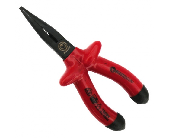 Фото 2 - Плоскогубцы с удлиненными губками 6 изолированные ручки 1000 В   СТАНДАРТ  ILN0106