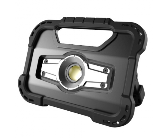 Фото 2 - Прожектор светодиодный аккумуляторный 20W с POWERBANK 5000 mAh (выход USB 5V) IP65 (Made in GERMANY)   FL-2001W