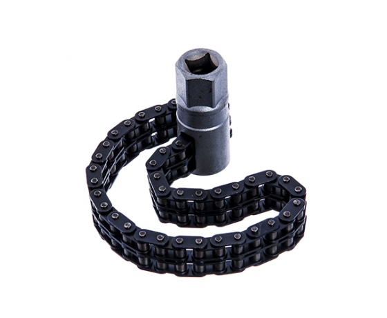 Фото 2 - Съемник масляного фильтра цепной под ключ/вороток HESHITOOLS HS-E3464