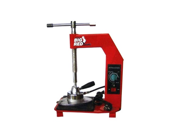 Фото 2 - Вулканизатор с винтовым прижимом температурный контроллер настольный 1 нагревательная пластина   TORIN  TRAD001