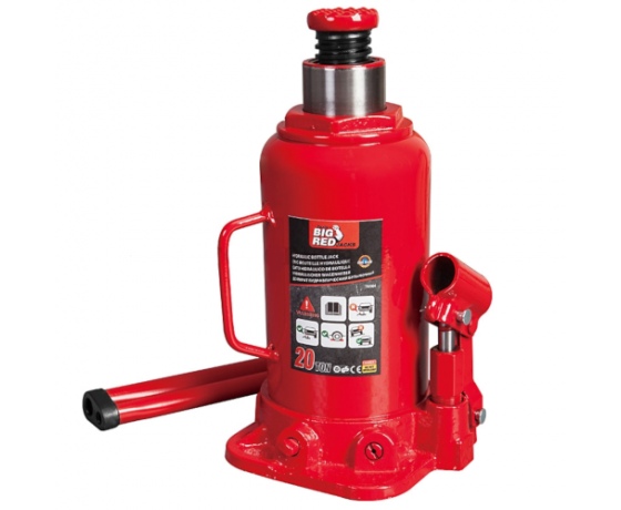 Фото 2 - Домкрат бутылочный 20т 242-452 мм   TORIN  T92004