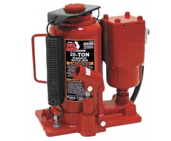 Фото 2 - Домкрат бутылочный пневмо-гидравлический 20т 265-510 мм   TORIN  TQ20002