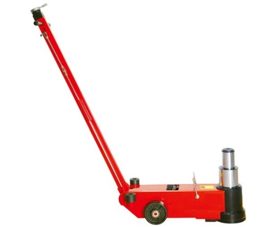 Фото 2 - Домкрат подкатной пневмо-гидравлический 50т/25т 235-352/457+120(доп вставки) мм   TORIN  TRA50-2A