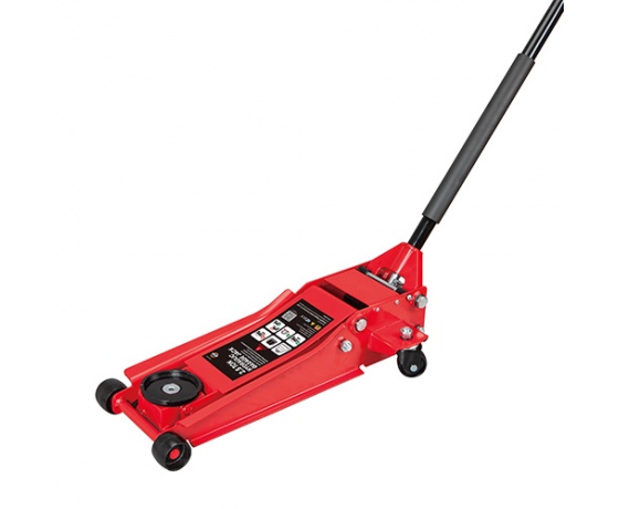 Фото 2 - Домкрат подкатной профессиональный 3т низкопрофильный с двойной помпой 80-508 мм   TORIN  TZ830026X