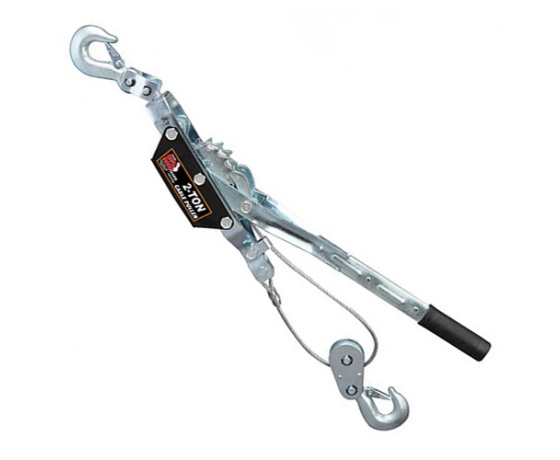 Фото 2 - Лебедка механическая рычажная 2т (двойное зубчатое колесо)   TORIN  TRK8021