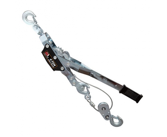 Фото 2 - Лебедка механическая рычажная 4т (двойное зубчатое колесо)   TORIN  TRK8041