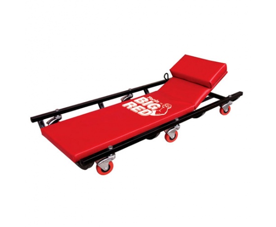 Фото 2 - Лежак автослесаря подкатной с отк. подголовником     TORIN  TR6452