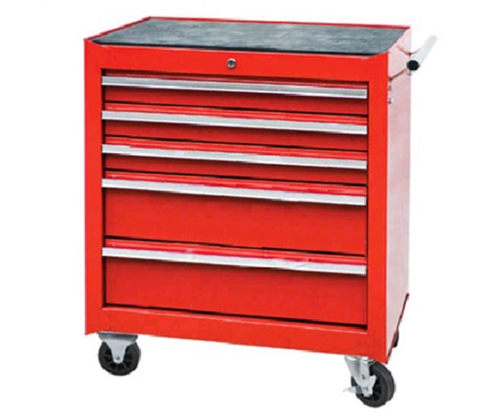 Фото 2 - Тележка для инструмента  5 секций     TORIN  TBR-L4005-X