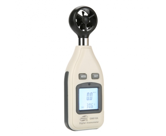 Фото 2 - Анемометр 0,1-30м/с -10-45C  BENETECH GM816A