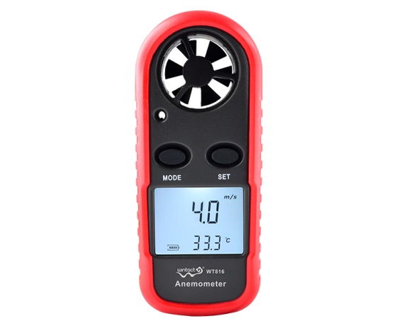 Фото 2 - Анемометр 0,1-30м/с -10-45C  WINTACT WT816