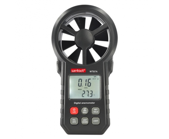Фото 2 - Анемометр 0,3-30м/с -10-45C  WINTACT WT87A