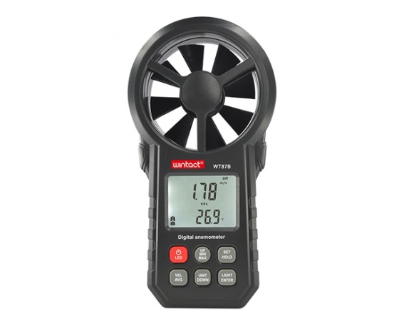 Фото 2 - Анемометр USB Bluetooth 0,3-30м/с -10-45C  WINTACT WT87B