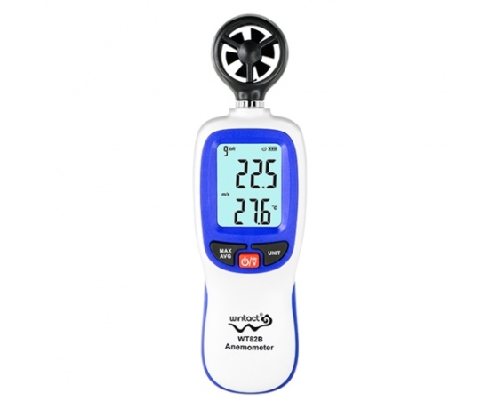 Фото 2 - Анемометр Bluetooth 0,3-30м/с -10-45C  WINTACT WT82B