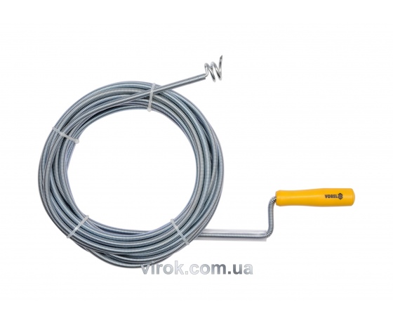 Фото 2 - Трос для чистки каналізаційних труб VOREL 9 мм 10 м