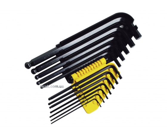 Фото 2 - Набір ключів шестигранних STANLEY 12 шт