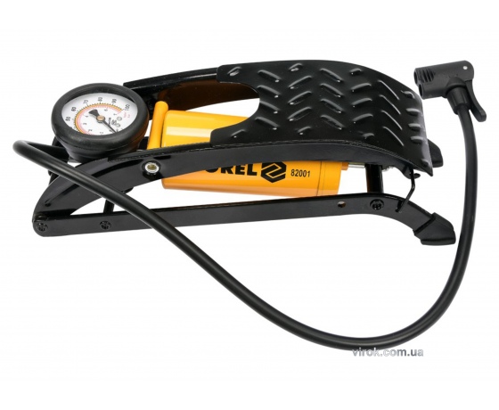 Фото 3 - Насос ножний з манометром VOREL 0.7 Мпа