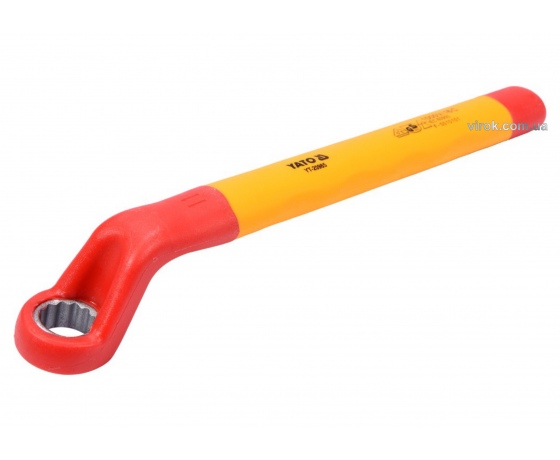 Фото 2 - Ключ накидний діелектричний YATO М10 мм VDE до 1000 В