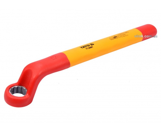 Фото 2 - Ключ накидний діелектричний YATO М13 мм VDE до 1000 В