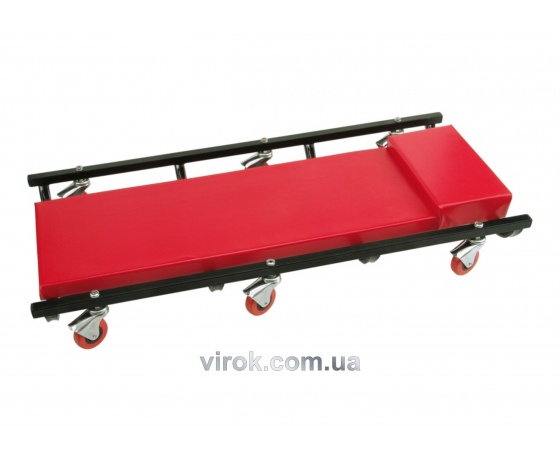 Фото 2 - Лежак для ремонту на 6 колесах VOREL 930 x 440 x 105 мм