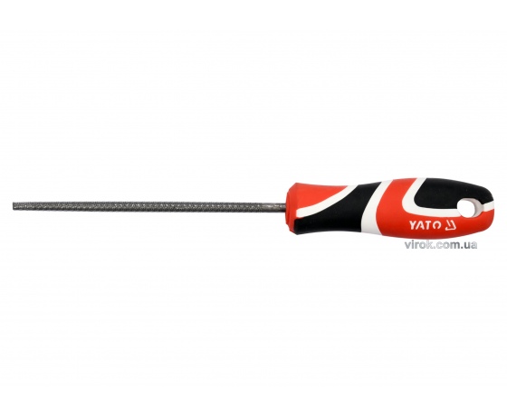 Фото 2 - Напильник по металу круглий YATO 150 мм #1