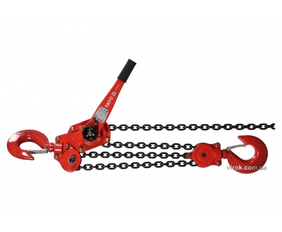 Фото 2 - Лебідка ланцюгова YATO 9 т 1.5 м