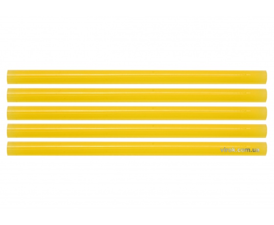 Фото 2 - Стержні клейові жовті YATO 11.2 x 200 мм 5 шт