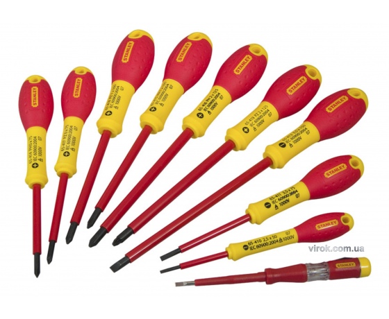 Фото 2 - Набір діелекетричних викруток STANLEY 