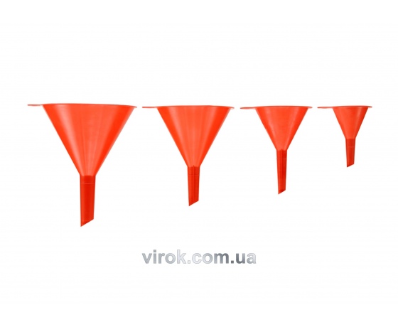 Фото 2 - Лійки VOREL Ø52/76/100/120 x 75/110/125/152 мм 4 шт
