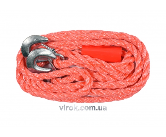 Фото 2 - Трос буксирний VOREL 3 т з гаком