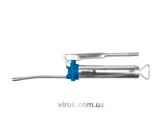 Фото 2 - Шприц мастильний з твердим наконечником VOREL 400 мл