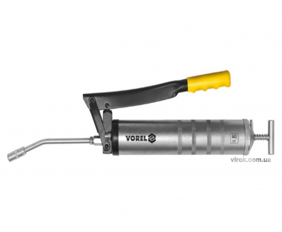 Фото 2 - Шприц мастильний з жорсткою трубкою VOREL 445 мл