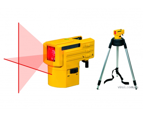 Фото 2 - Нівелір лазерний лінійний STABILA LAX 50 на штативі з телескопічними ніжками 10 м