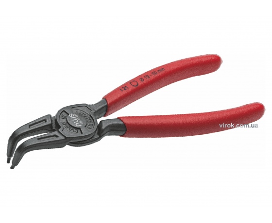 Фото 2 - Знімач стопорних кілець NWS вигнутий розтискання l=165 мм