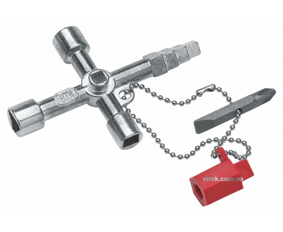 Фото 2 - Ключ універсальний до розподільних шаф NWS 