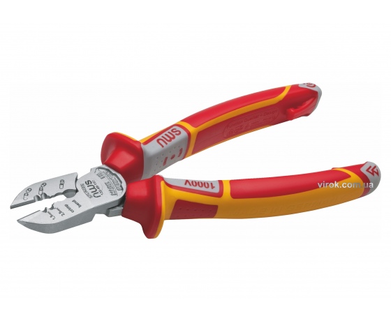 Фото 2 - Кусачки діагональні NWS з ізольованими ручками VDE до 1000 В l=190 мм