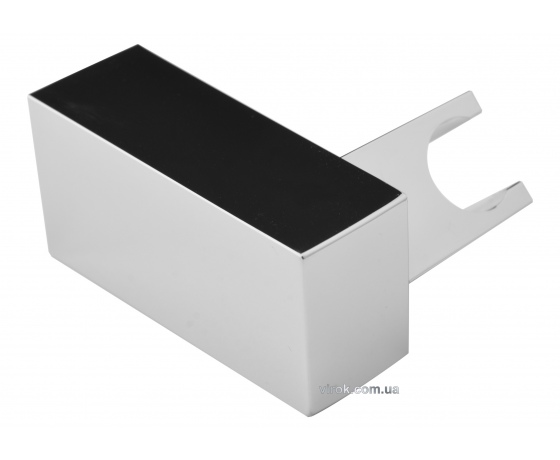 Фото 2 - Тримач душових розприскувачів настінний FALA обертовий, пластиковий ABS, покритий хромом