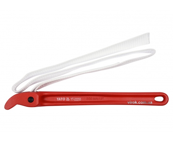 Фото 2 - Ключ трубний ремінний YATO 300 мм Ø труб ≤ 200 мм