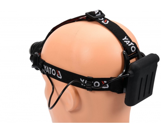 Фото 3 - Ліхтар на чоло світлодіодний XM-L2 CREE YATO 10 Вт 450 лм 4 х АА