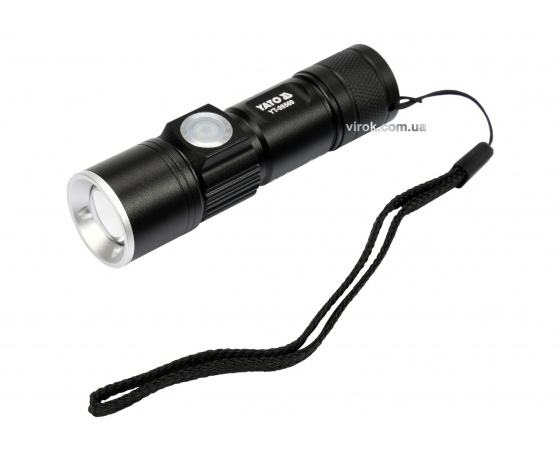 Фото 2 - Ліхтар світлодіодний XTE CREE акумуляторний YATO Li-Ion 3.7 В 650 мАгод 5 Вт 350 лм Ø27 x 94 мм