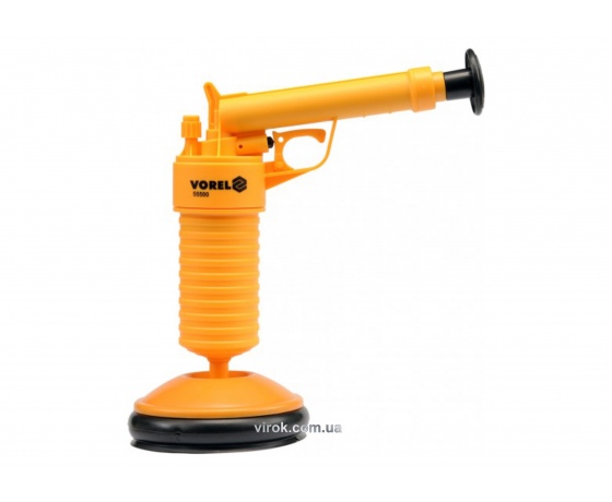 Фото 2 - Помпа пневматична для прочистки труб VOREL 135 мм