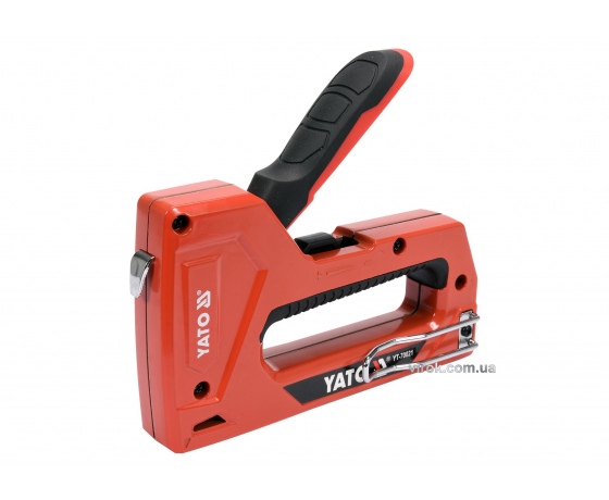 Фото 2 - Степлер YATO для скоб 6-14 х 11.3 х 1.2 мм, цвяхів 15 х 1.2 мм