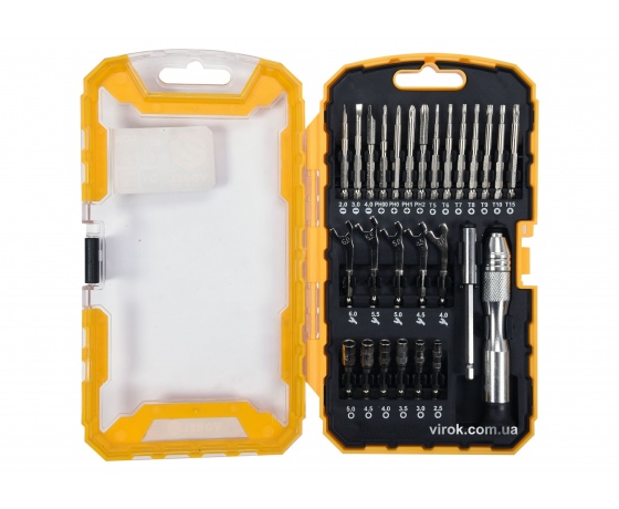 Фото 2 - Викрутка-тримач прецизійна VOREL з насадками 5/32