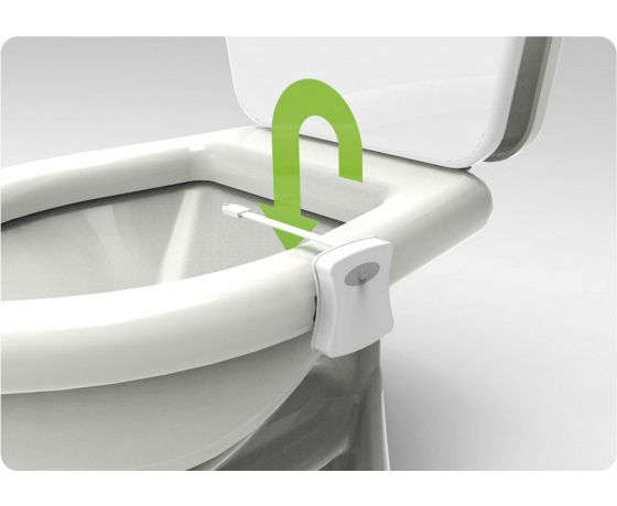 Фото 5 - Світильник з датчиком руху і гаком VOREL світлодіодний для освітлення раковин